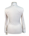 Equiline Competition Polo Shirt in White