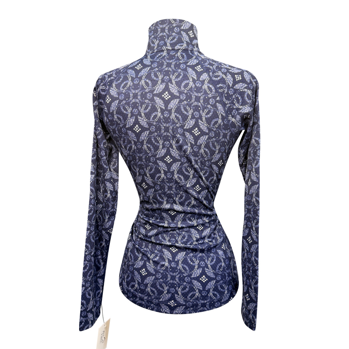 Patagonia Capilene Midweight Zip-Neck in Navy Geo