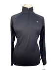 Ariat TEK 'Heat Series' Long Sleeve Shirt in Black