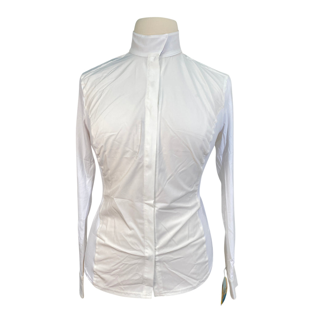 Noble Outfitters 'Catherine' Show Shirt in Eggshell/White
