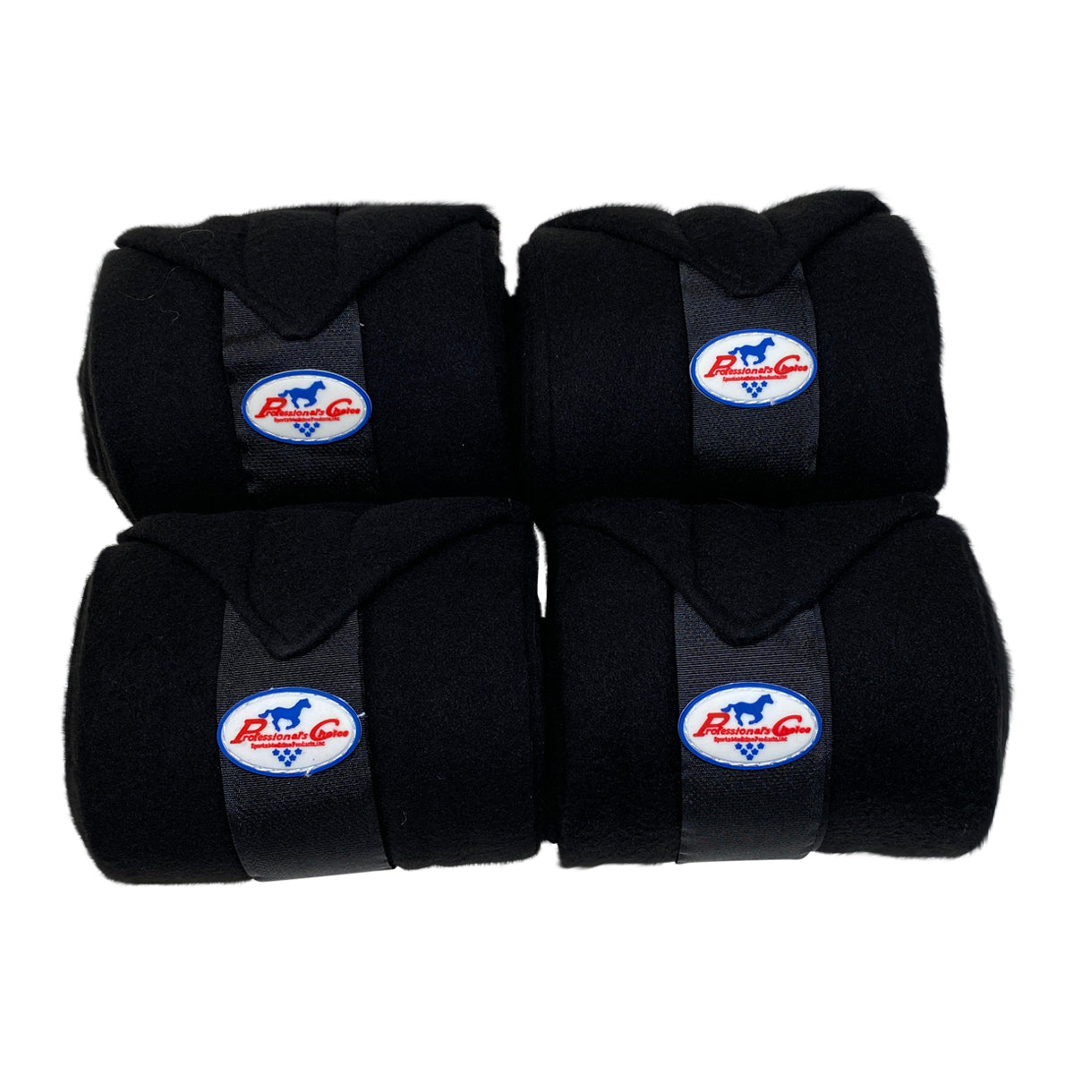 Professional's Choice Combo Bandages in Black Set of 4 in Black