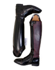 Kingsley 'Capri' Dressage Boots in Black/Burgundy