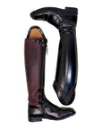 Kingsley 'Capri' Dressage Boots in Black/Burgundy
