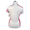 Ariat 'Aptos Block' Shirt in White/Raspberry 
