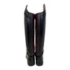 Kingsley 'Capri' Dressage Boots in Black/Burgundy