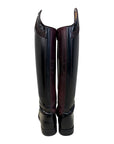 Kingsley 'Capri' Dressage Boots in Black/Burgundy