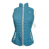 Ariat 'Ashley' Vest in Deep Teal/Grey