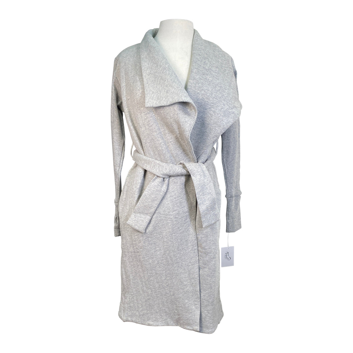 Two Bits Equestrian 'The Trench Coat' in Grey