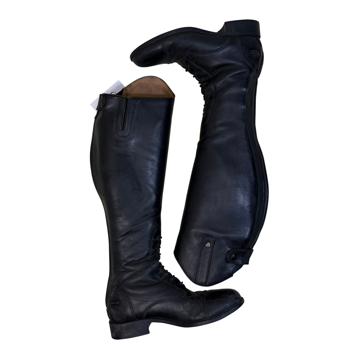 Ariat Kids Heritage Contour Field Boots in Black - Children's 3 (Tall/Slim)