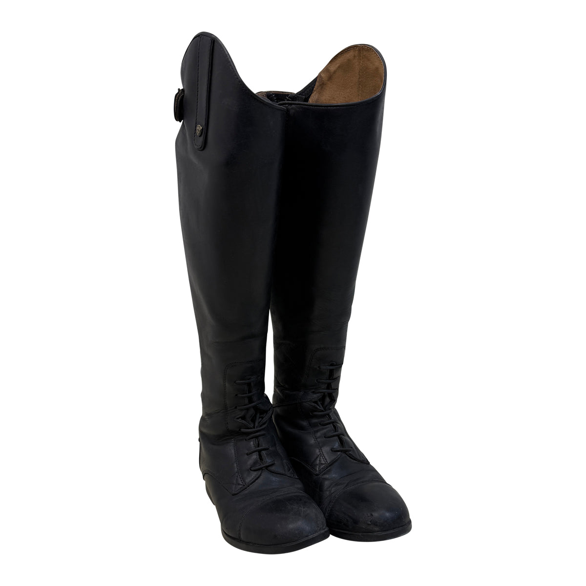 Ariat Kids Heritage Contour Field Boots in Black - Children's 3 (Tall/Slim)