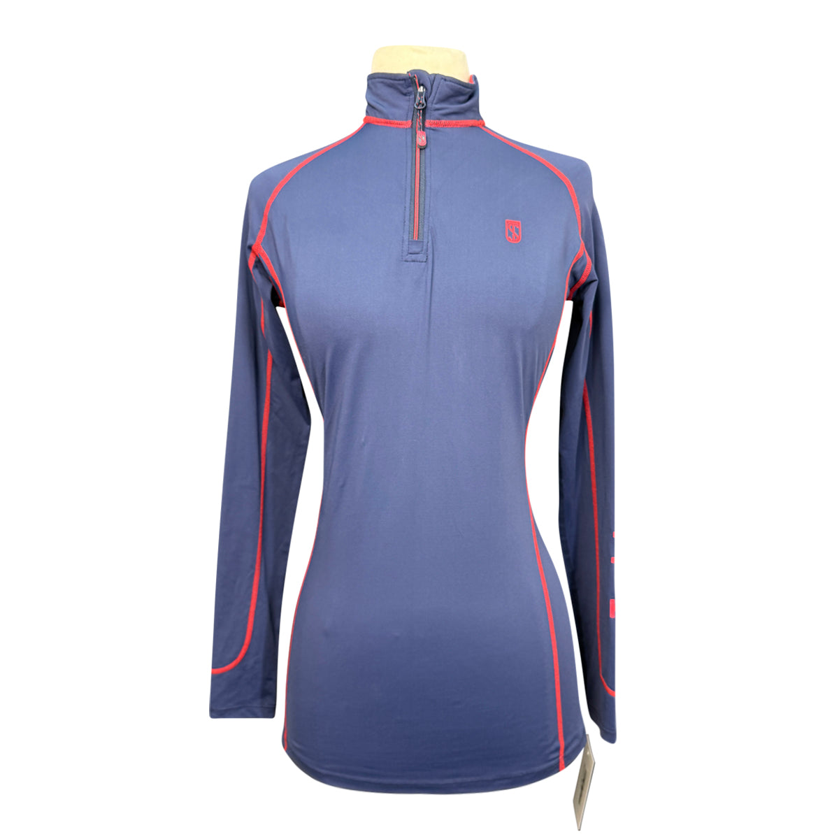 Tredstep 'Symphony' Long Sleeve Sport Top in Navy