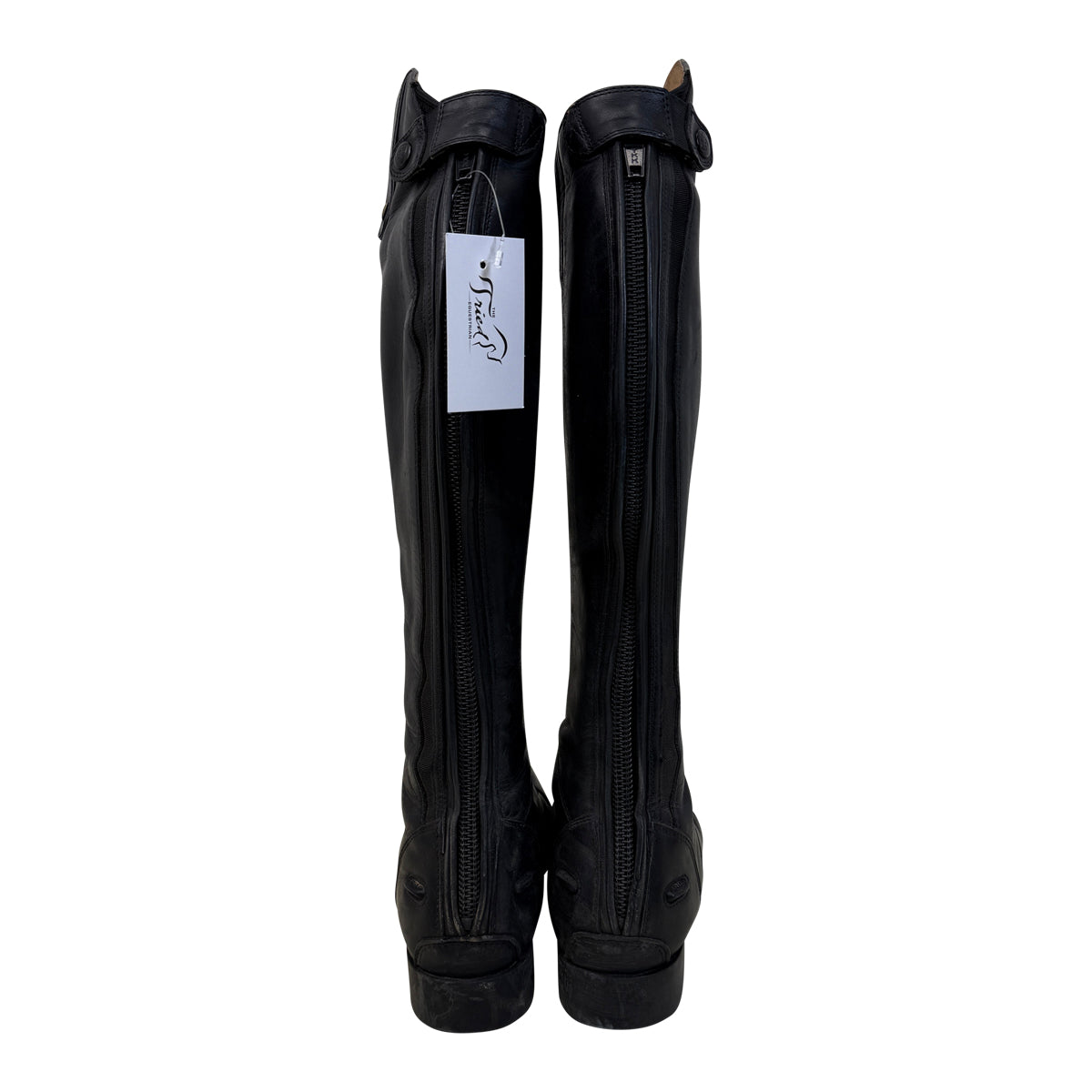 Ariat Kids Heritage Contour Field Boots in Black - Children's 3 (Tall/Slim)