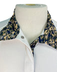 Essex Classics L/S Talent Yarn Show Shirt in White/Camo