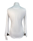 Essex Classics L/S Talent Yarn Show Shirt in White/Camo