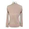 Botori 'Riley' Technical Top in Taupe/Ivory