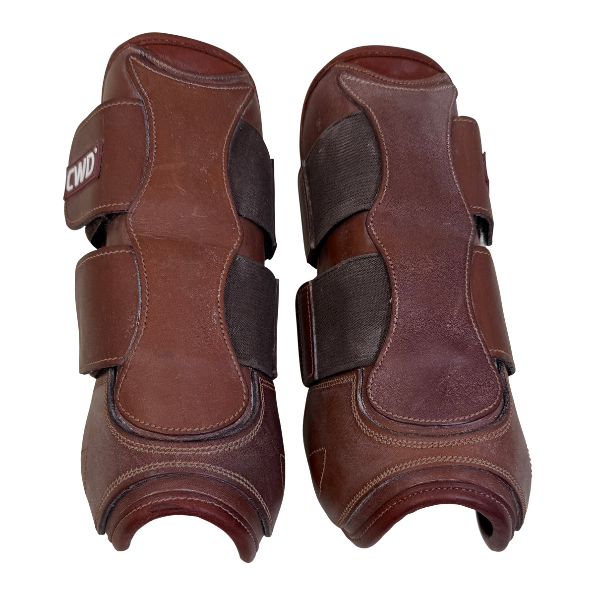 CWD Open Tendon Boots in Brown - 2 (Cob)
