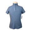 LeMieux Young Rider Short Sleeve Base Layer in Ice Blue