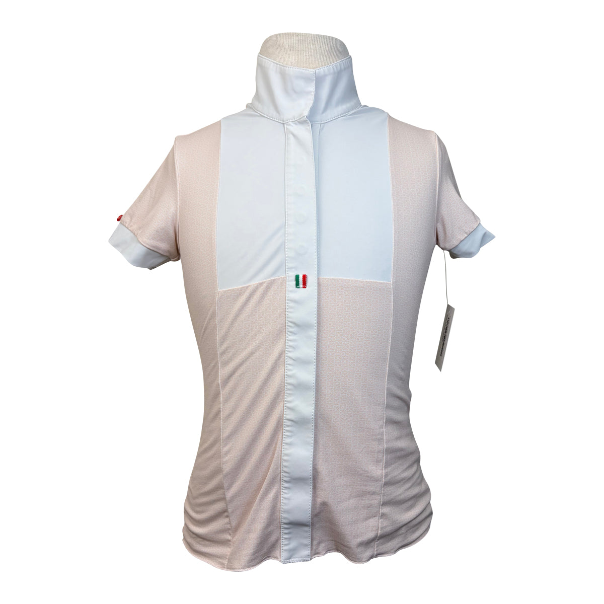For Horses 'Ariel' Technical Show Shirt in Pink Bits