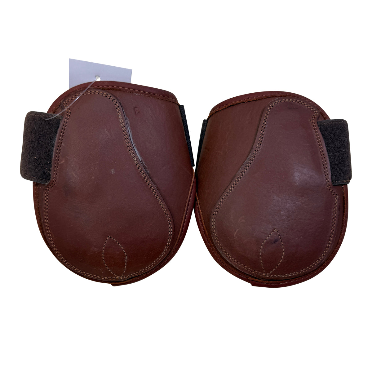 CWD Velcro Fetlock Boots in Brown