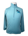 Kerrits Kids 'Ice Fil Lite' Long Sleeve Shirt in Marine