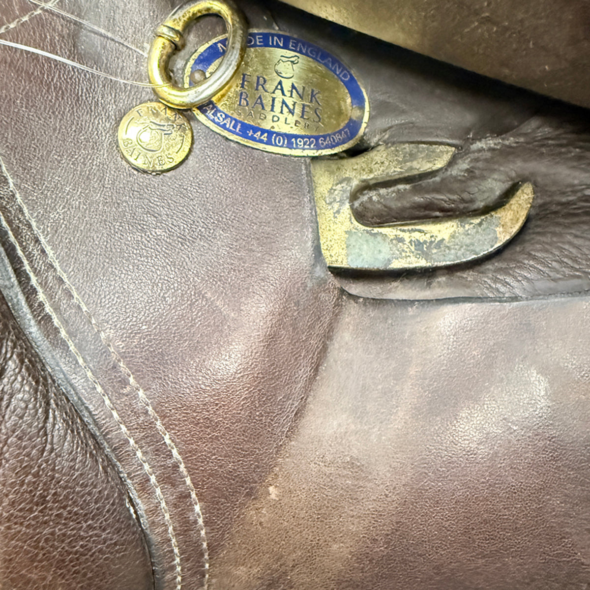 Frank Baines 'Reflex' Jump Saddle in Brown