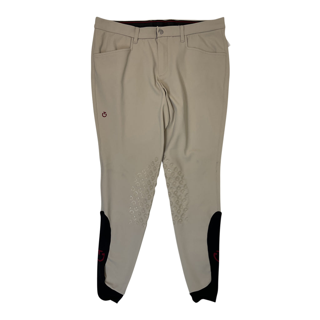 Cavalleria Toscana Knee Grip Riding Breeches in Tan