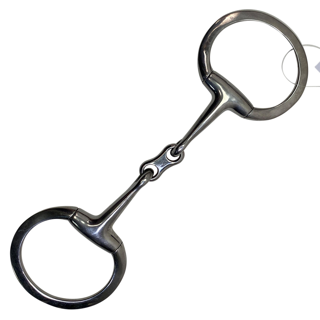 Eggbutt French Link Snaffle Bit in Stainless Steel
