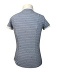 For Horses 'Ariel' Technical Show Shirt in Blue Horses