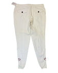 Cavalleria Toscana Knee Grip Riding Breeches in White
