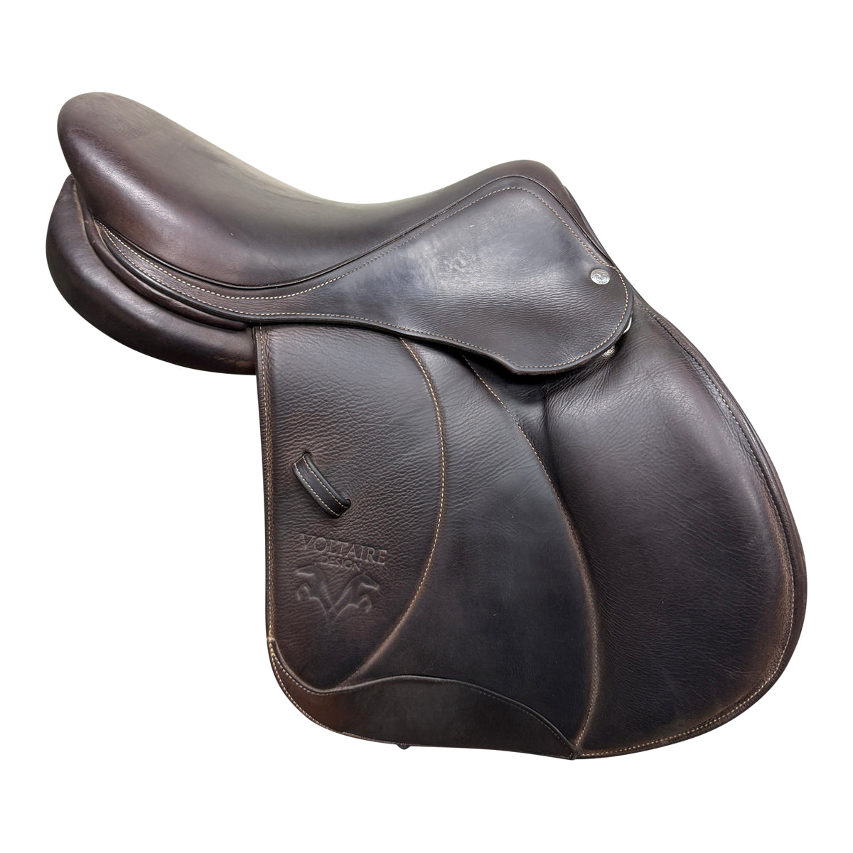 Voltaire 2022 Palm Beach Saddle in Chocolate