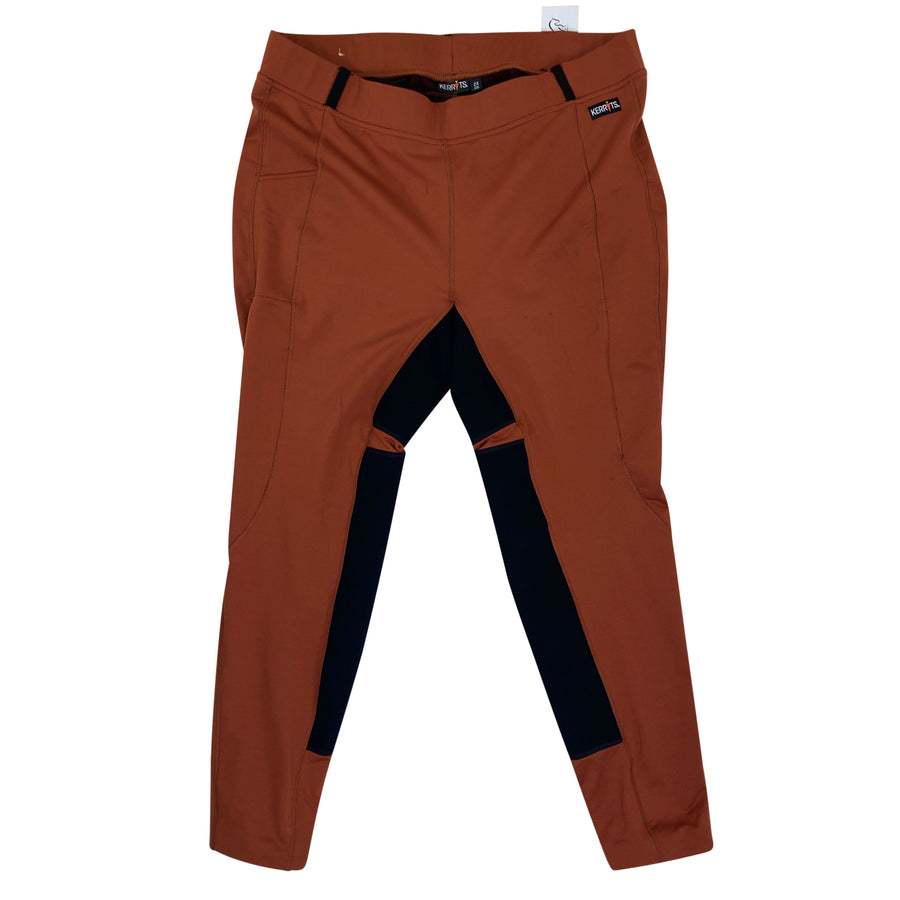 Kerrits 'Flex II' Full Seat Tights in Pumpkin