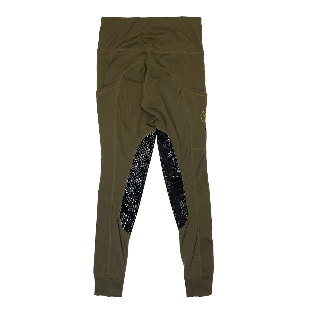 Sync Equestrian 'Olivia' Tights in Olive