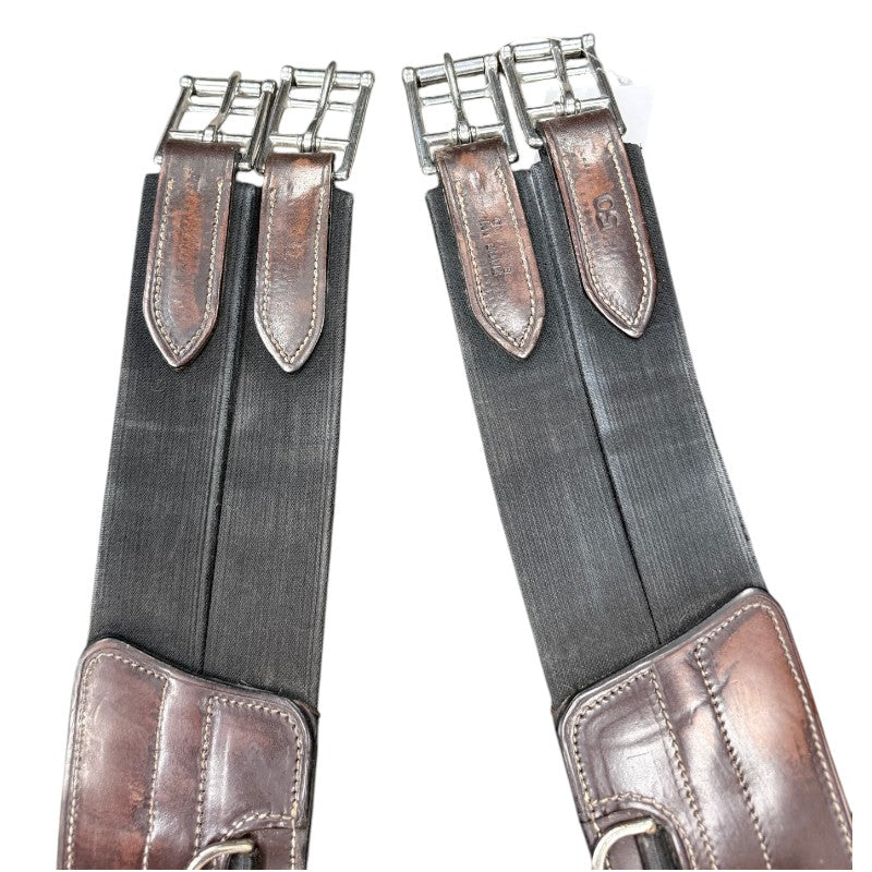 Equifit Anatomical Jumper Girth in Brown/Fleece