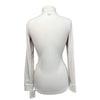 Noble Outfitters 'Allison' Show Shirt in White/Horseshoes