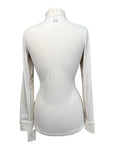 Noble Outfitters 'Allison' Show Shirt in White/Horseshoes