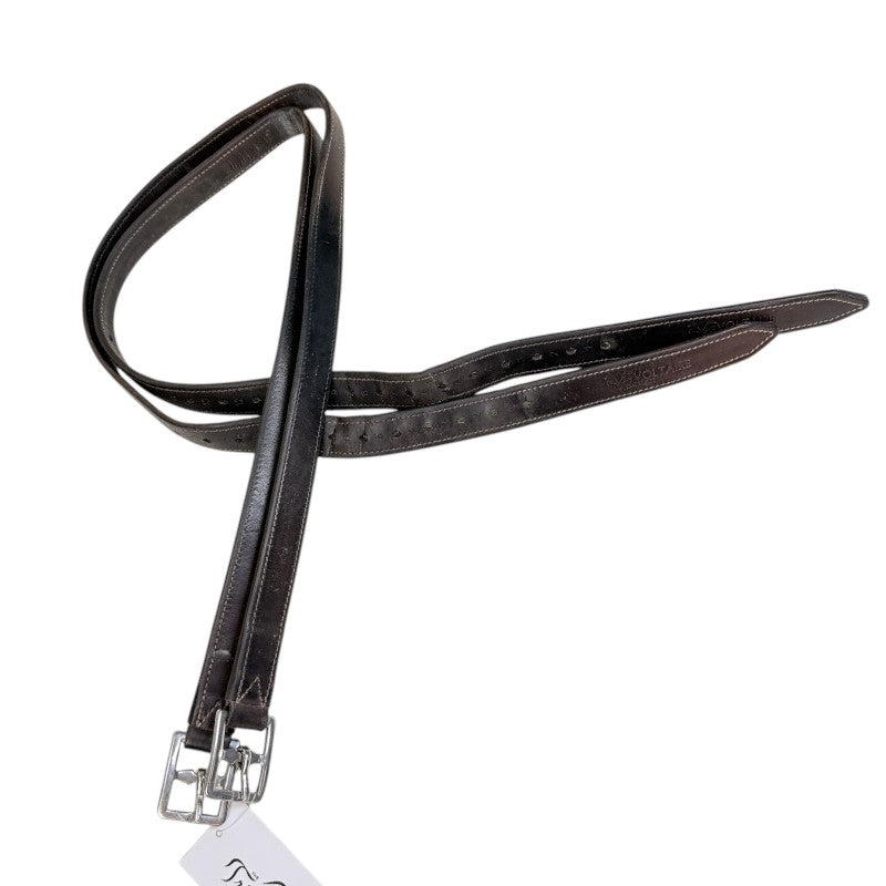 Voltaire Design Stirrup Leathers in Brown