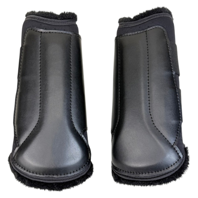 Equifit Essential Fleece Front Boot in Black