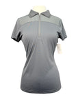 Noel Asmar 1/4 Zip Up Polo in Black