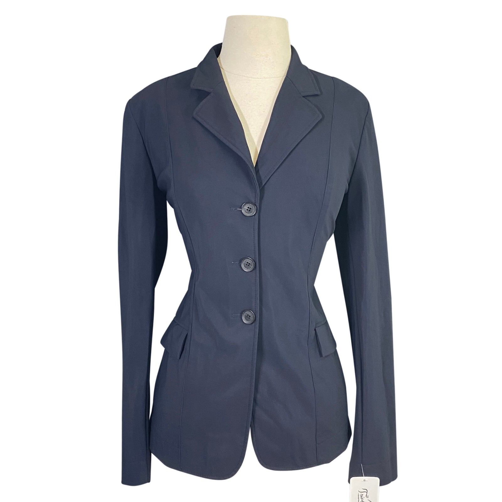 Front of RJ Classics &#39;Monterey&#39; Orange Label Show Coat in Navy - Women&#39;s 8S