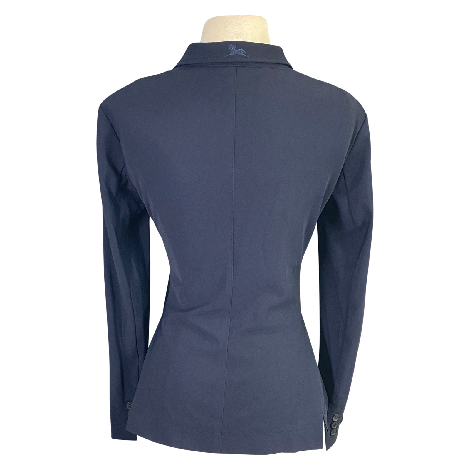 Back of RJ Classics &#39;Monterey&#39; Orange Label Show Coat in Navy - Women&#39;s 8S