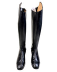 Tredstep Custom Dress Boots in Black/Grey Topline
