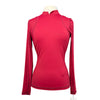 PS of Sweden 'Claire' Long Sleeve in Midnight Fuschia - Women's Small