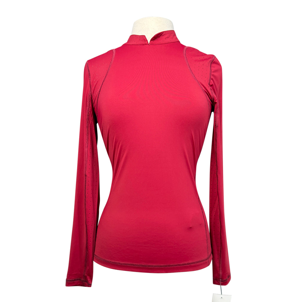 PS of Sweden 'Claire' Long Sleeve in Midnight Fuschia - Women's Small