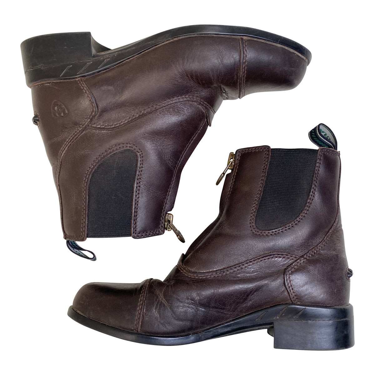 Ariat Devon IV Zip Paddock Boots in Chocolate - Children&#39;s 3