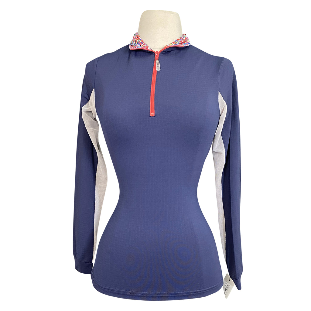 EIS COOL Sun Shirt in Navy/Flags