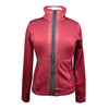 Equestrian Stockholm Fleece Jacket in Bordeaux