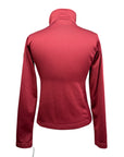 Equestrian Stockholm Fleece Jacket in Bordeaux