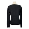 Horse-A-Porter Wool Knit Sweater in Black/Grey