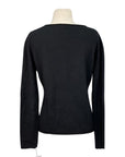 Horse-A-Porter Wool Knit Sweater in Black/Grey