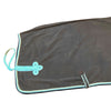 Close up of Horseware Rambo 'Grand Prix' Fleece Sheet in Brown